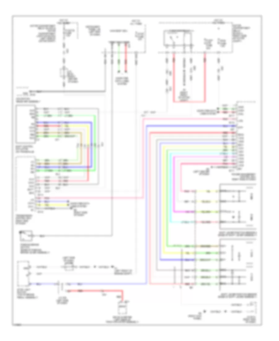 Shift Interlock Wiring Diagram, EV для Toyota RAV4 XLE 2013