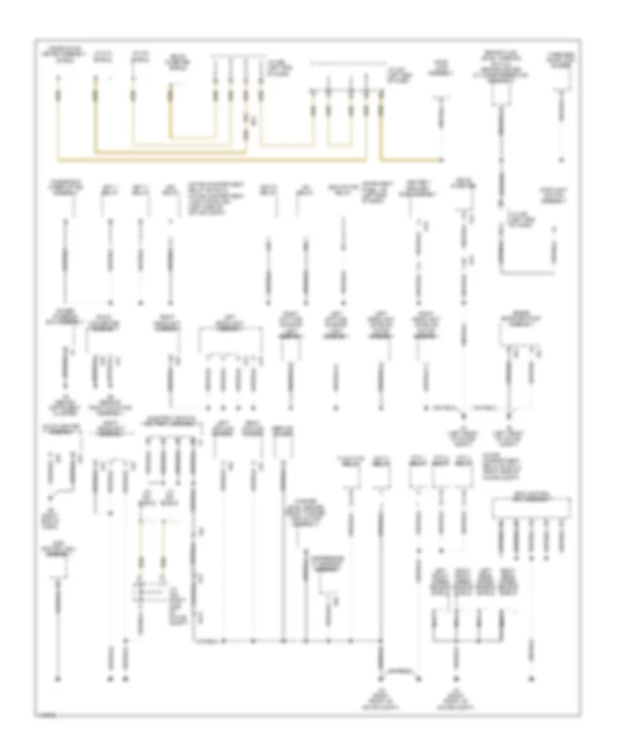 Ground Distribution Wiring Diagram, EV (1 из 4) для Toyota RAV4 XLE 2013