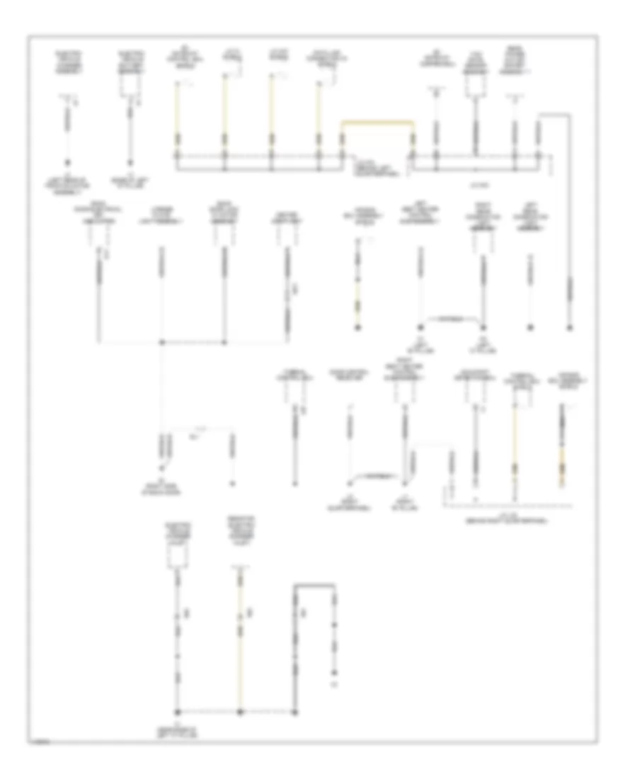 Ground Distribution Wiring Diagram, EV (4 из 4) для Toyota RAV4 XLE 2013
