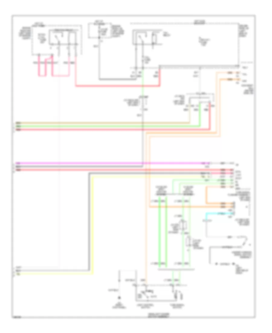 Электросхема розетки подключения прицепа (2 из 2) для Toyota Sequoia SR5 2013