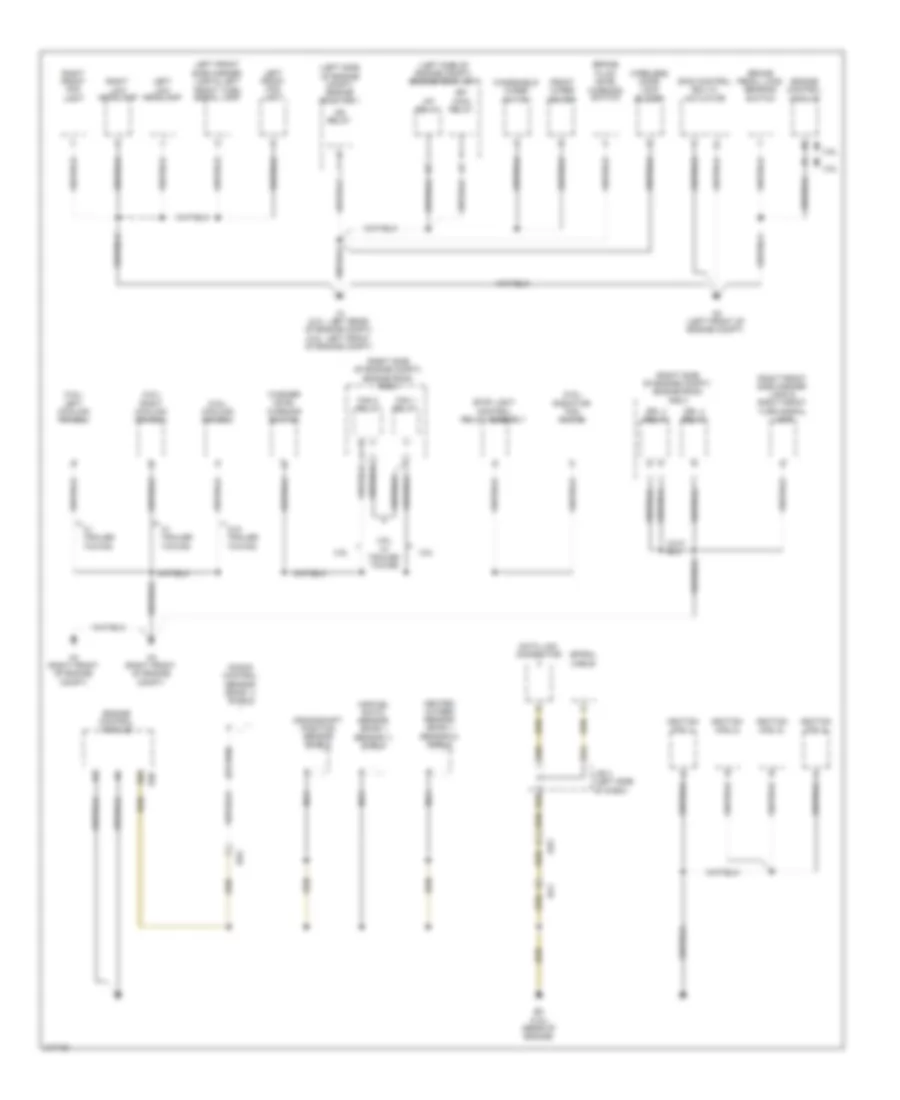 Электросхема подключение массы заземления (1 из 4) для Toyota RAV4 2011