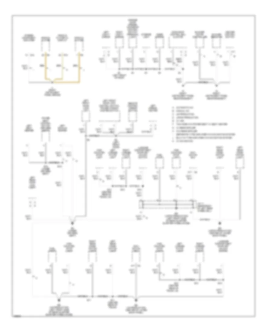 Электросхема подключение массы заземления (3 из 4) для Toyota Camry SE 2003
