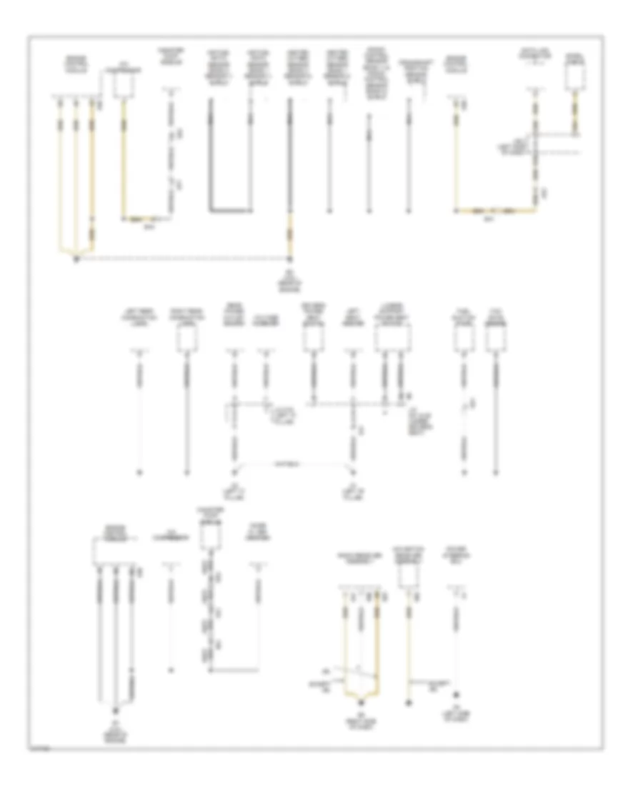 Электросхема подключение массы заземления (4 из 4) для Toyota RAV4 Limited 2011