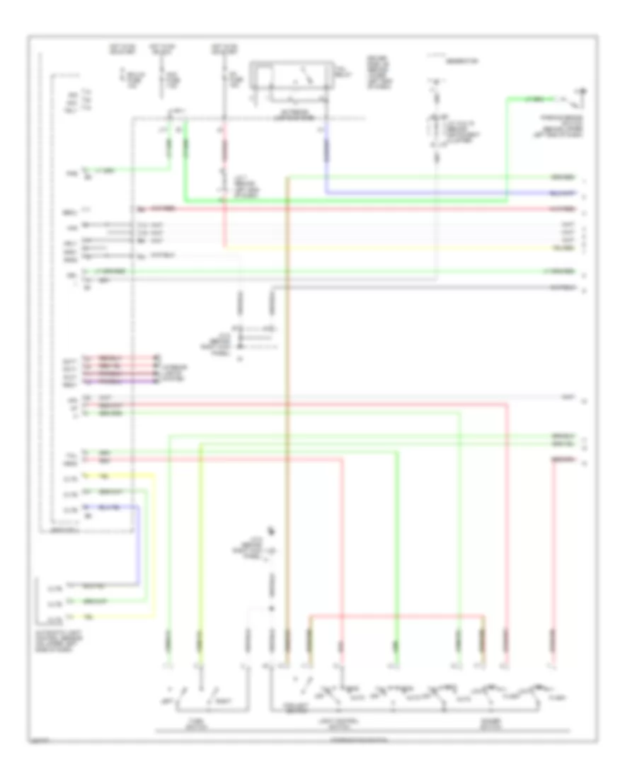 Электросхема фар, С DRL (1 из 2) для Toyota 4Runner Limited 2009