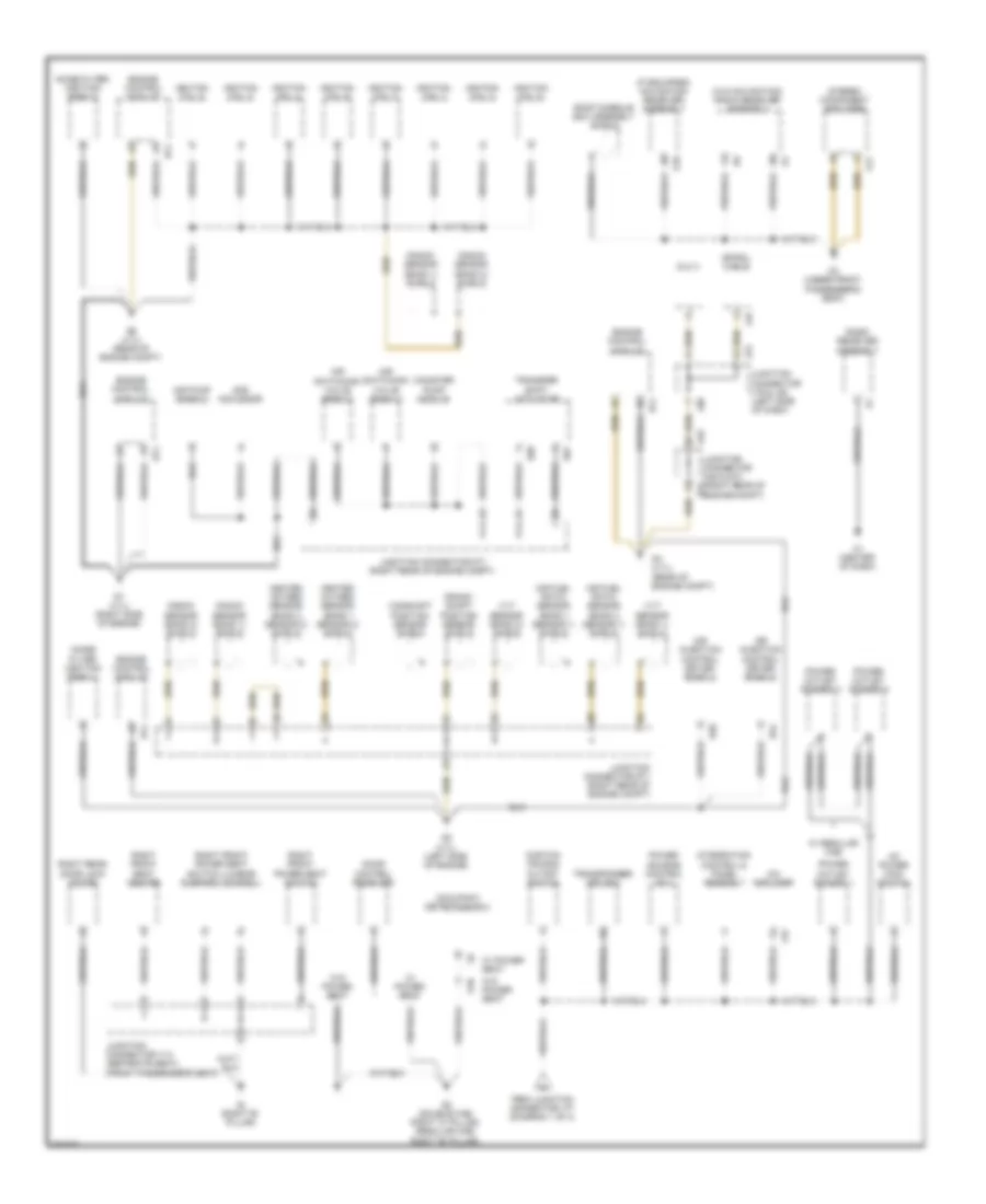 Электросхема подключение массы заземления (3 из 4) для Toyota Tundra 2009
