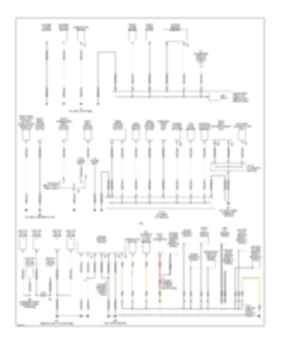 Электросхема подключение массы заземления (2 из 4) для Toyota Highlander Limited 2005