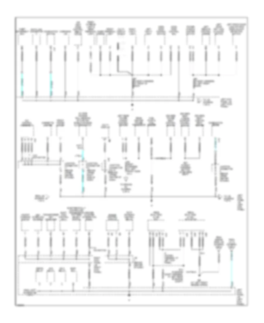Электросхема подключение массы заземления (1 из 4) для Toyota Land Cruiser 2005