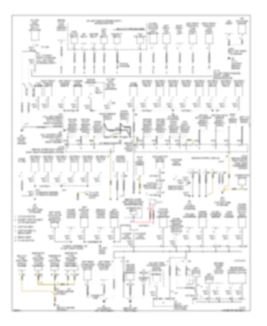 Электросхема подключение массы заземления, Такси Доступа/Стандарта (1 из 2) для Toyota Tundra Limited 2006