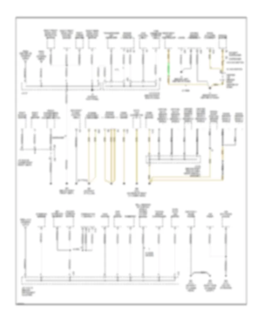 Электросхема подключение массы заземления (3 из 3) для Toyota 4Runner SR5 2007