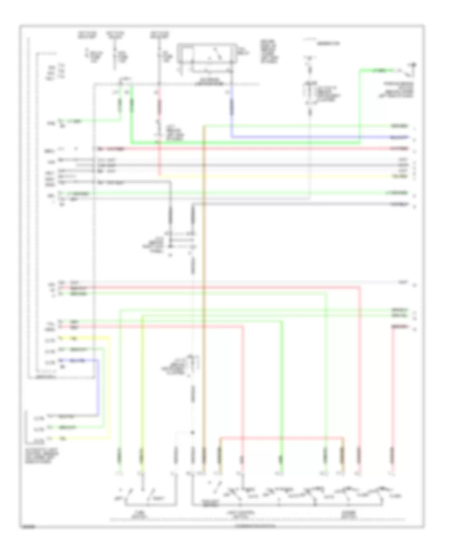 Электросхема фар, С DRL (1 из 2) для Toyota 4Runner SR5 2007