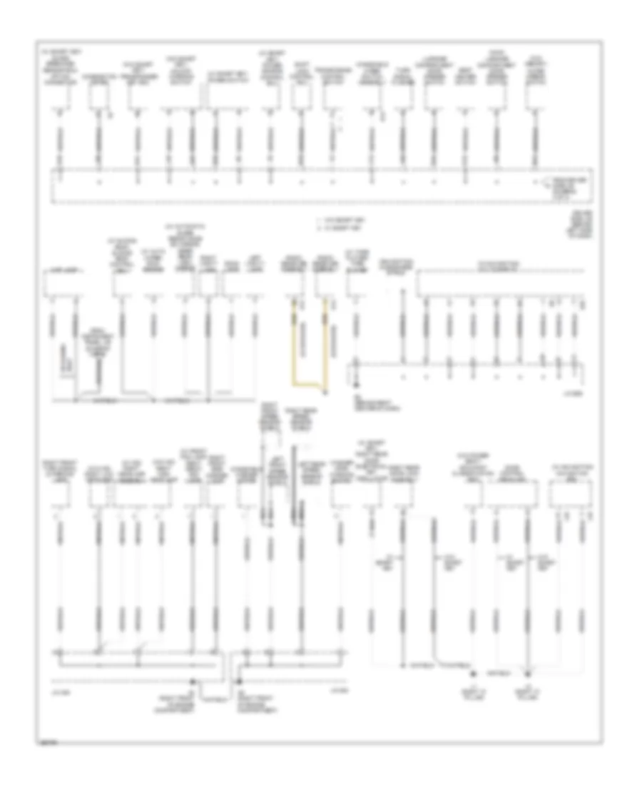 Электросхема подключение массы заземления (2 из 4) для Toyota Avalon Limited 2007
