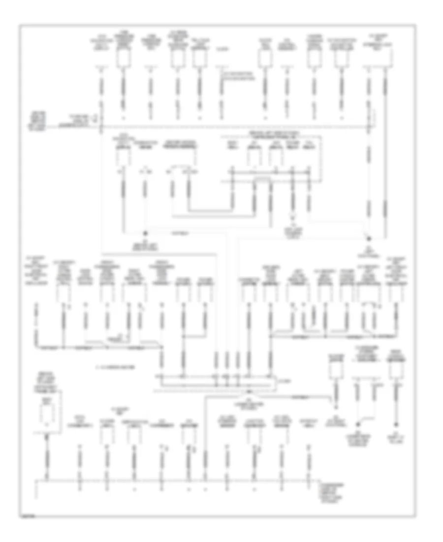 Электросхема подключение массы заземления (3 из 4) для Toyota Avalon Limited 2007