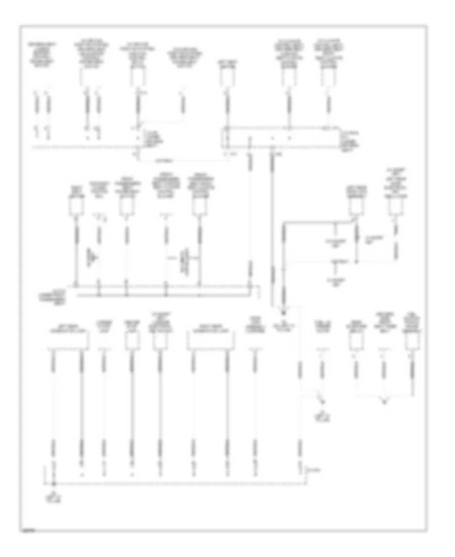 Электросхема подключение массы заземления (4 из 4) для Toyota Avalon Limited 2007