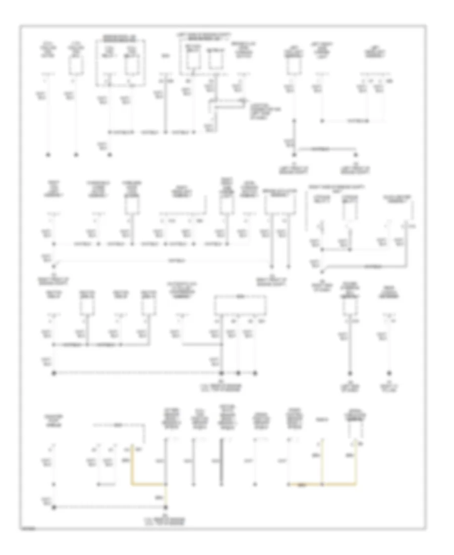 Электросхема подключение массы заземления, сделанный NUMMI (1 из 3) для Toyota Corolla 2009