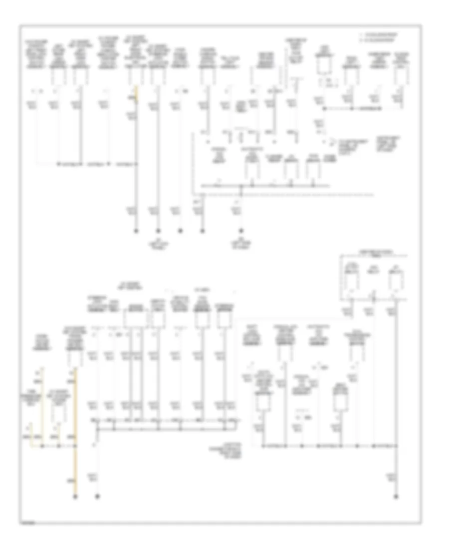 Электросхема подключение массы заземления, сделанный NUMMI (2 из 3) для Toyota Corolla 2009