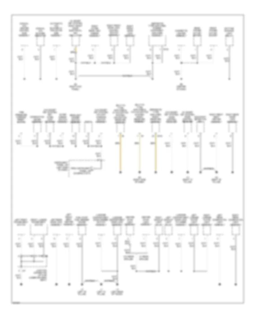 Электросхема подключение массы заземления, сделанный NUMMI (3 из 3) для Toyota Corolla 2009