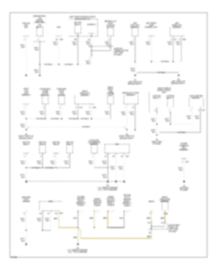 Электросхема подключение массы заземления, сделанный TMC (1 из 3) для Toyota Corolla 2009