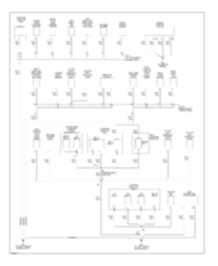 Электросхема подключение массы заземления (1 из 4) для Toyota Sienna XLE 2004