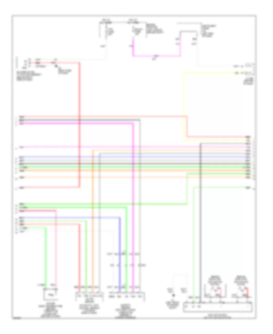 Электросхема кондиционера, Гибрид (2 из 4) для Toyota Avalon XLE 2014