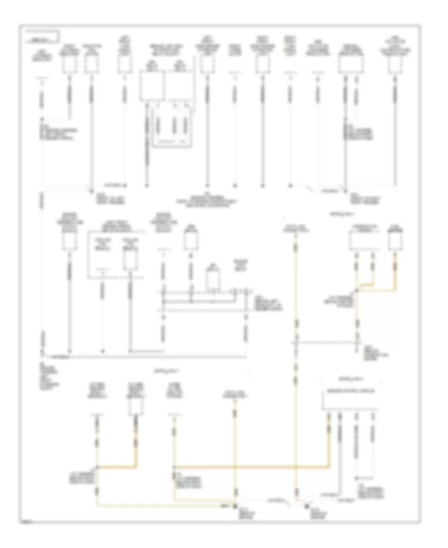 Электросхема подключение массы заземления (1 из 6) для Toyota Camry XLE 1996