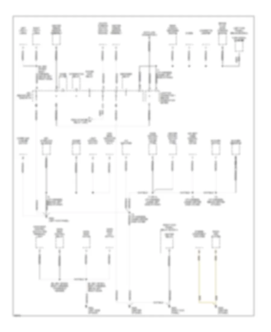 Электросхема подключение массы заземления (3 из 6) для Toyota Camry XLE 1996
