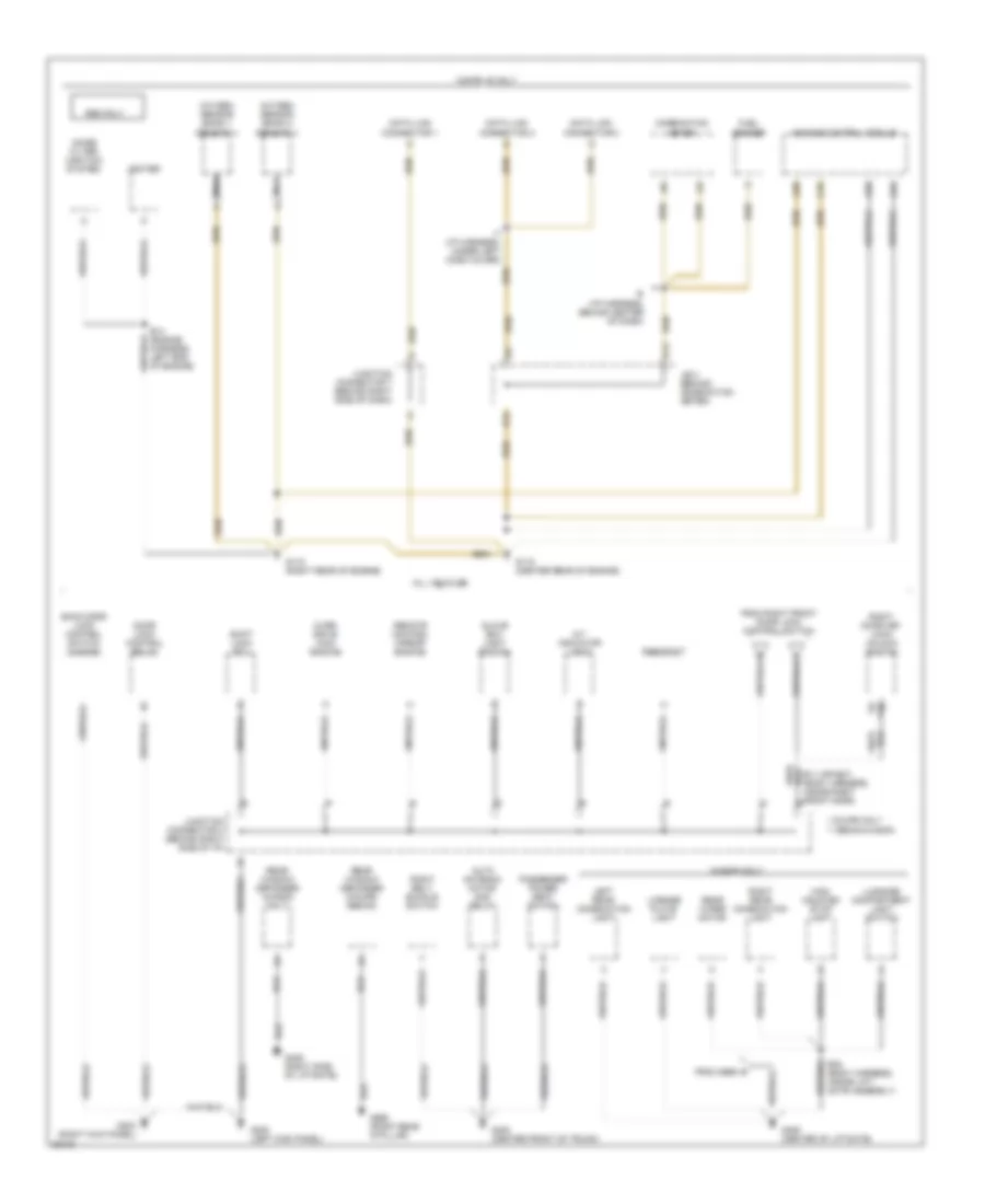 Электросхема подключение массы заземления (5 из 6) для Toyota Camry XLE 1996