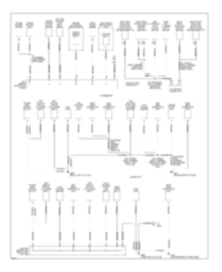 Электросхема подключение массы заземления (6 из 6) для Toyota Camry XLE 1996