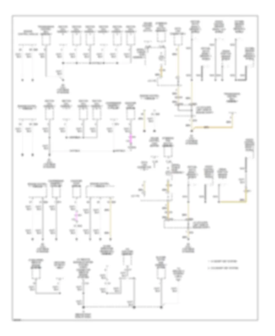 Электросхема подключение массы заземления, кроме гибрида (2 из 5) для Toyota Camry SE Sport 2014