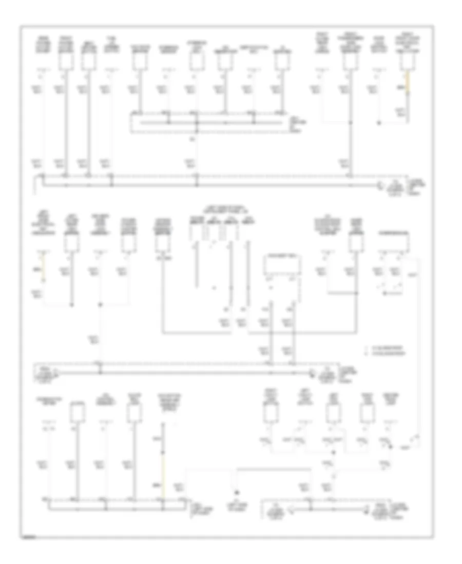 Электросхема подключение массы заземления, гибрид (2 из 4) для Toyota Camry LE 2007