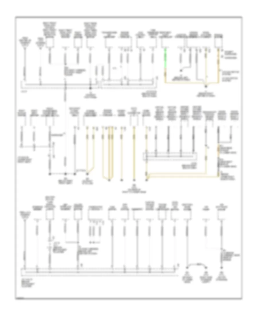 Электросхема подключение массы заземления (3 из 3) для Toyota 4Runner Limited 2005