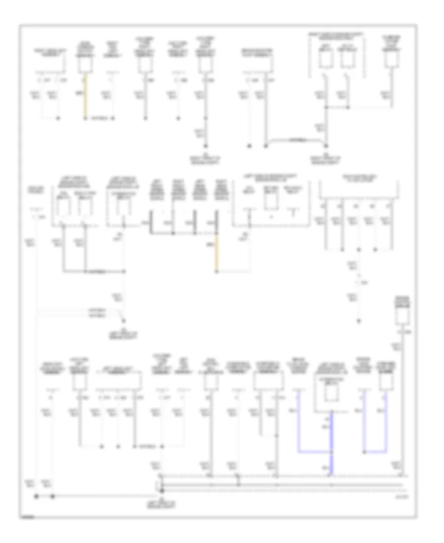 Электросхема подключение массы заземления, гибрид (1 из 5) для Toyota Camry Hybrid XLE 2012