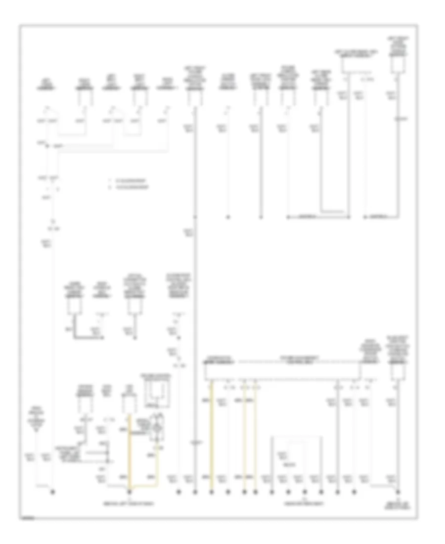 Электросхема подключение массы заземления, гибрид (5 из 5) для Toyota Camry Hybrid XLE 2012