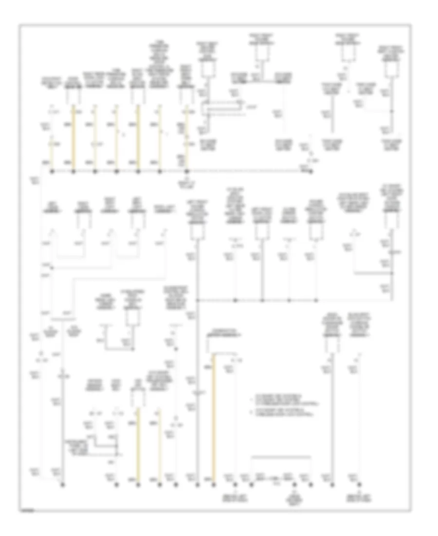 Электросхема подключение массы заземления, кроме гибрида (4 из 5) для Toyota Camry L 2012