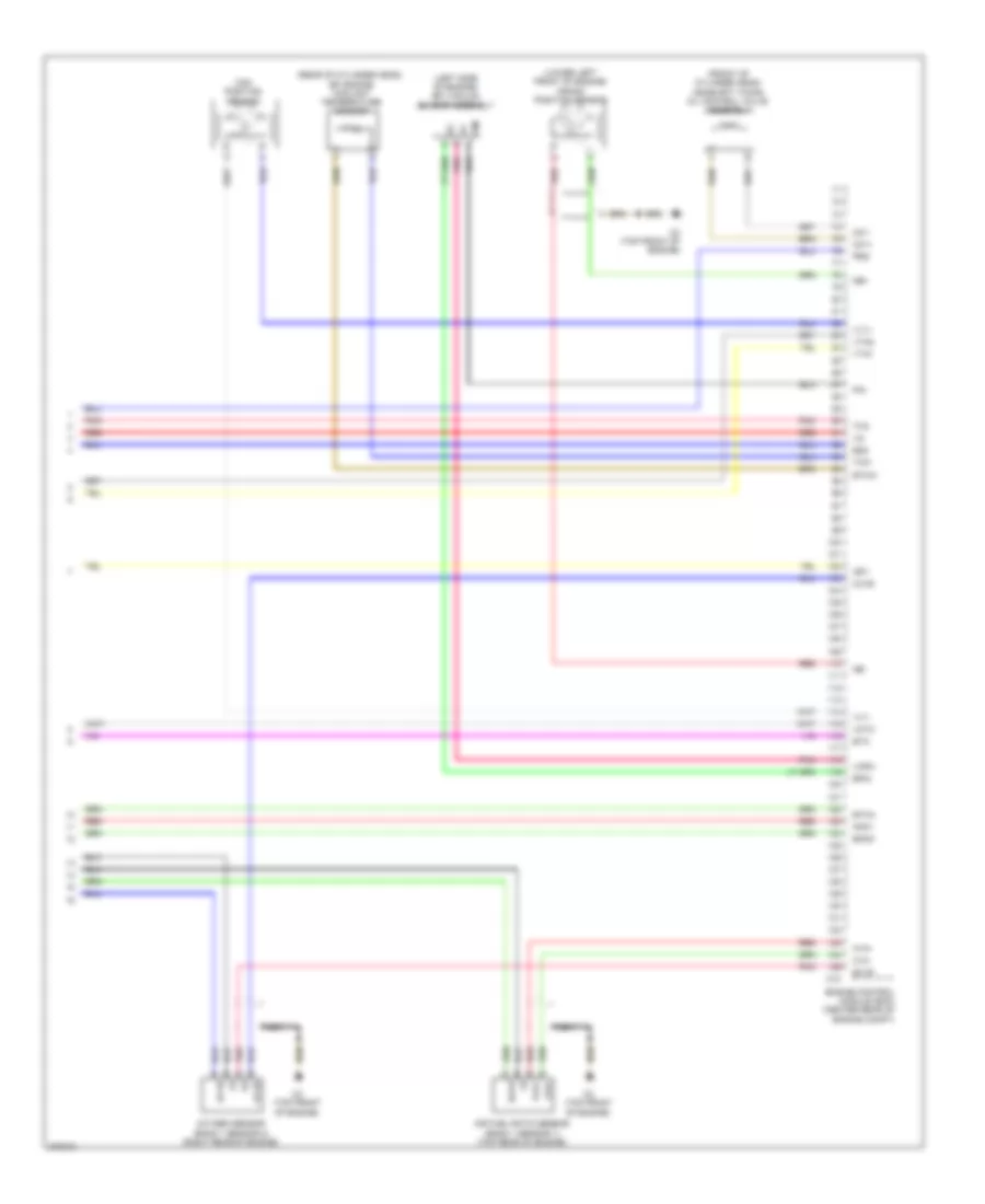 1.5L, Электросхема системы управления двигателя (6 из 6) для Toyota Prius C 2014