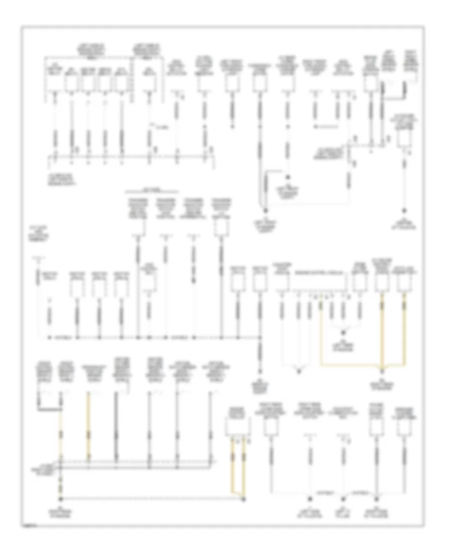 Электросхема подключение массы заземления (1 из 3) для Toyota FJ Cruiser 2008