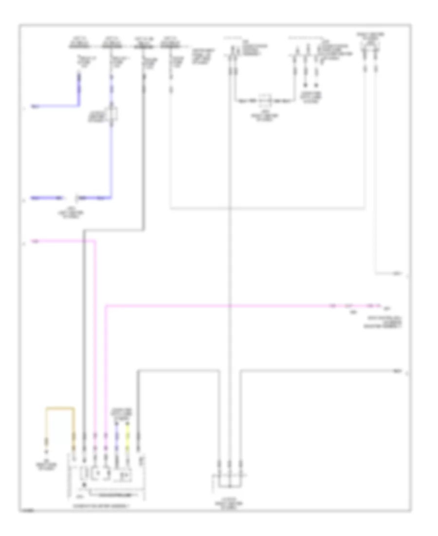 Radio Wiring Diagram, EV (2 из 3) для Toyota RAV4 EV 2014