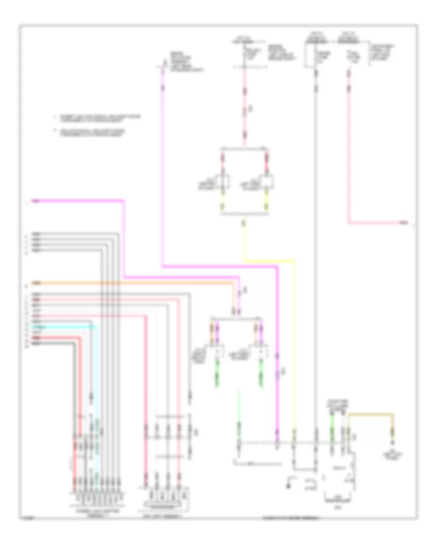 Radio Wiring Diagram, Except EV withBuilt-in Amplifier & Multi-Media Module (3 из 4) для Toyota RAV4 EV 2014