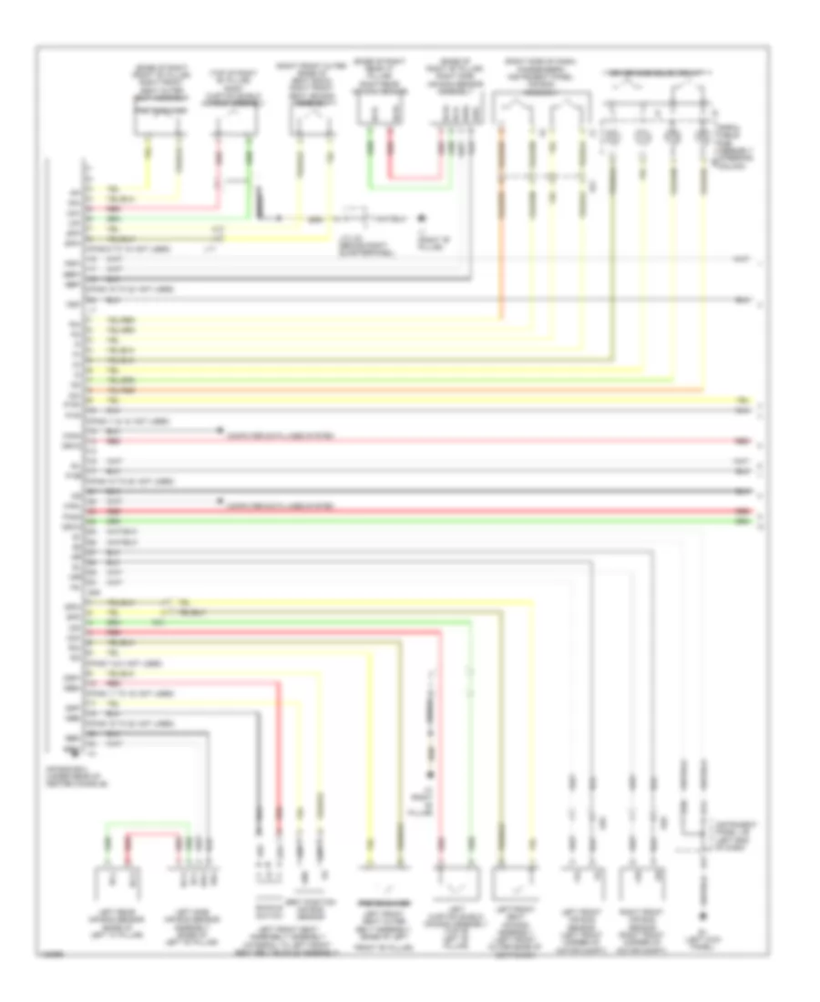 Supplemental Restraints Wiring Diagram, EV (1 из 2) для Toyota RAV4 EV 2014