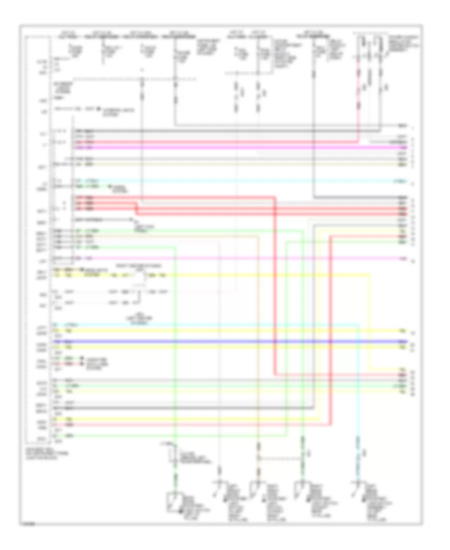 Forced Entry Wiring Diagram, EV (1 из 4) для Toyota RAV4 EV 2014