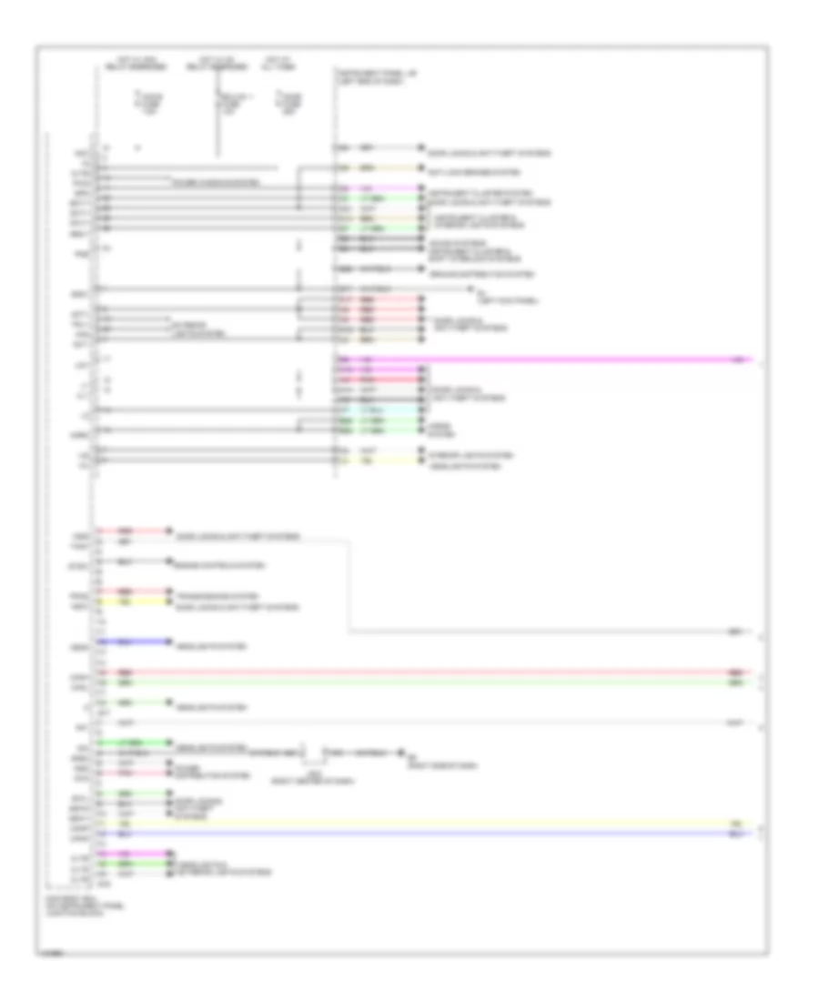 Body Control Modules Wiring Diagram, EV (1 из 3) для Toyota RAV4 EV 2014