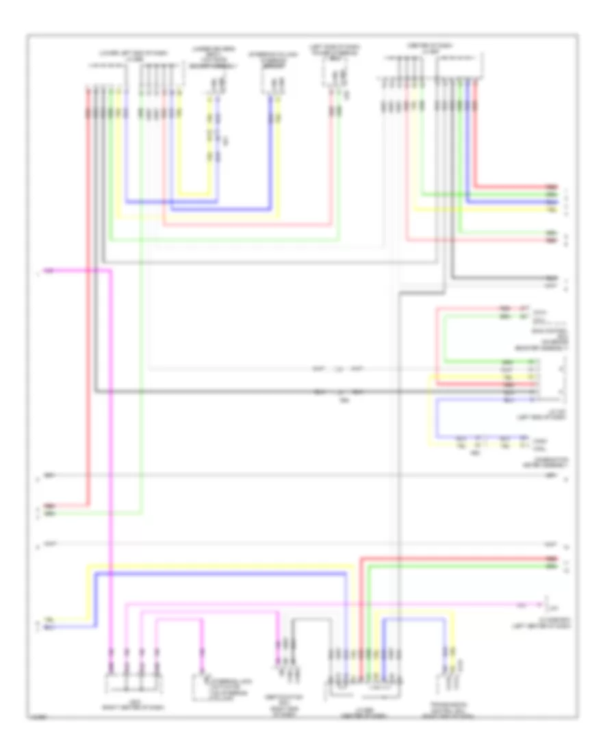 Body Control Modules Wiring Diagram, EV (2 из 3) для Toyota RAV4 EV 2014