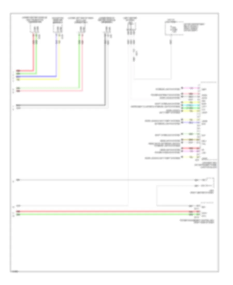 Body Control Modules Wiring Diagram, EV (3 из 3) для Toyota RAV4 EV 2014