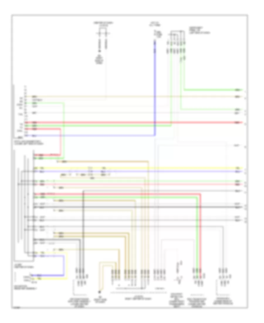 Computer Data Lines Wiring Diagram, EV (1 из 4) для Toyota RAV4 EV 2014