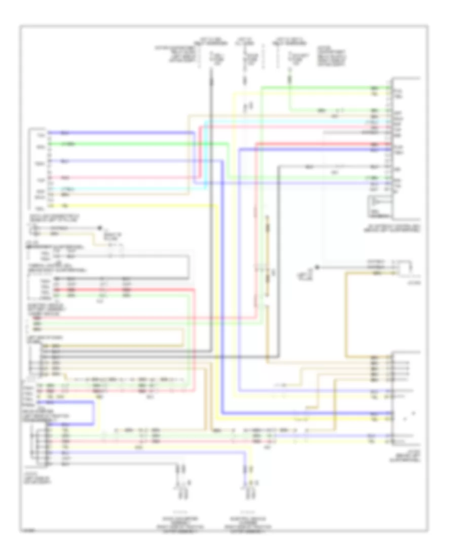 Computer Data Lines Wiring Diagram, EV (4 из 4) для Toyota RAV4 EV 2014
