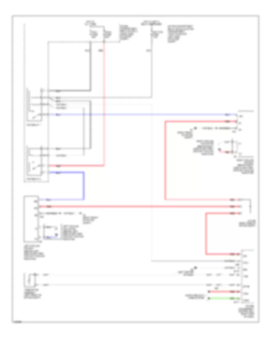 Cooling Fan Wiring Diagram, EV для Toyota RAV4 EV 2014