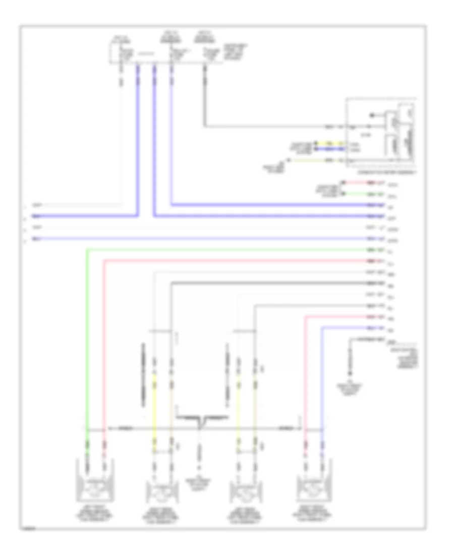 Cruise Control Wiring Diagram, EV (2 из 2) для Toyota RAV4 EV 2014