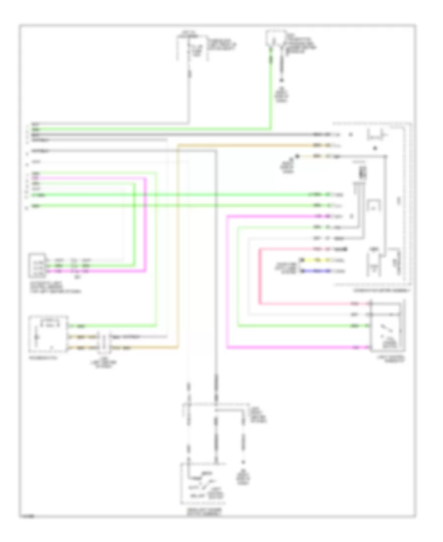 Instrument Illumination Wiring Diagram, EV (2 из 2) для Toyota RAV4 EV 2014