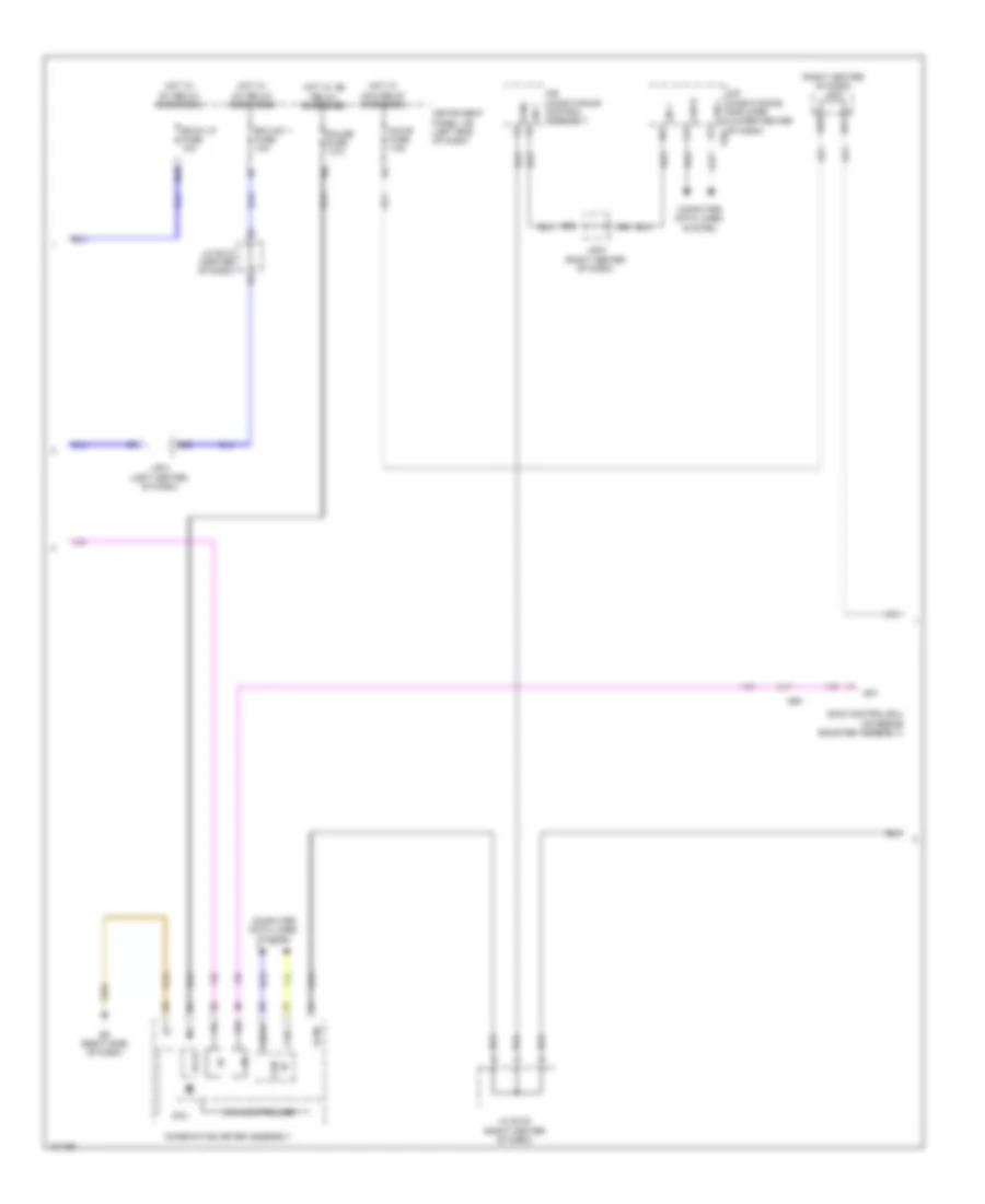 Navigation Wiring Diagram, EV (2 из 3) для Toyota RAV4 EV 2014