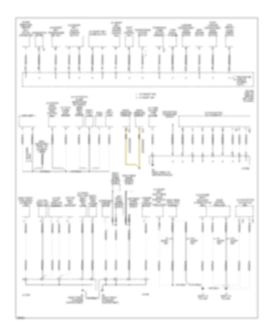 Электросхема подключение массы заземления (2 из 4) для Toyota Avalon XL 2005