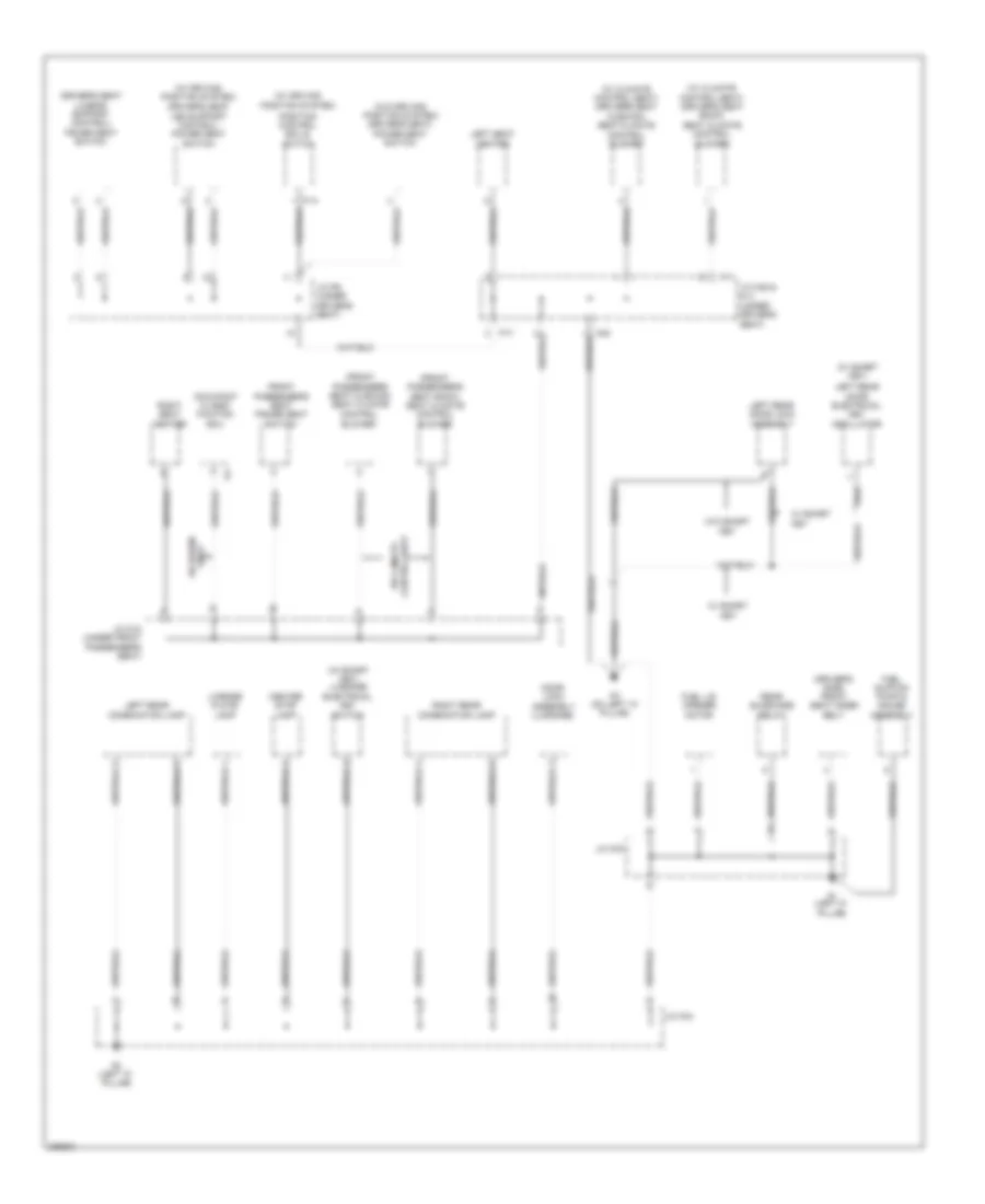 Электросхема подключение массы заземления (4 из 4) для Toyota Avalon XL 2005